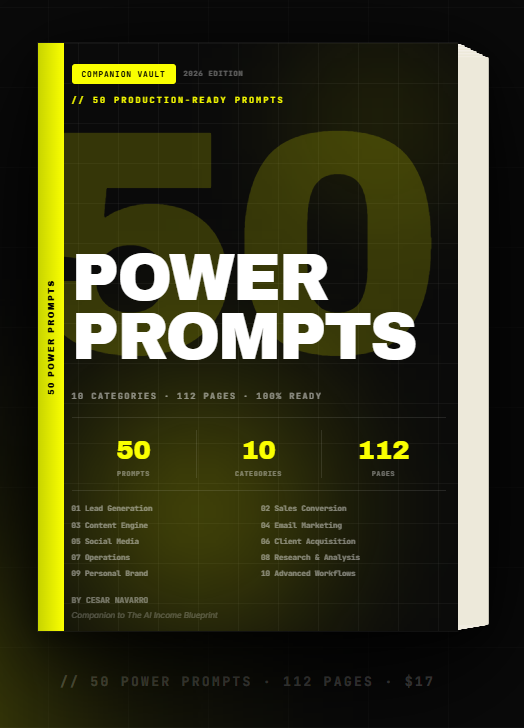 50 Power Prompts: The Companion Vault
